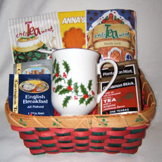 Christmas Tea basket